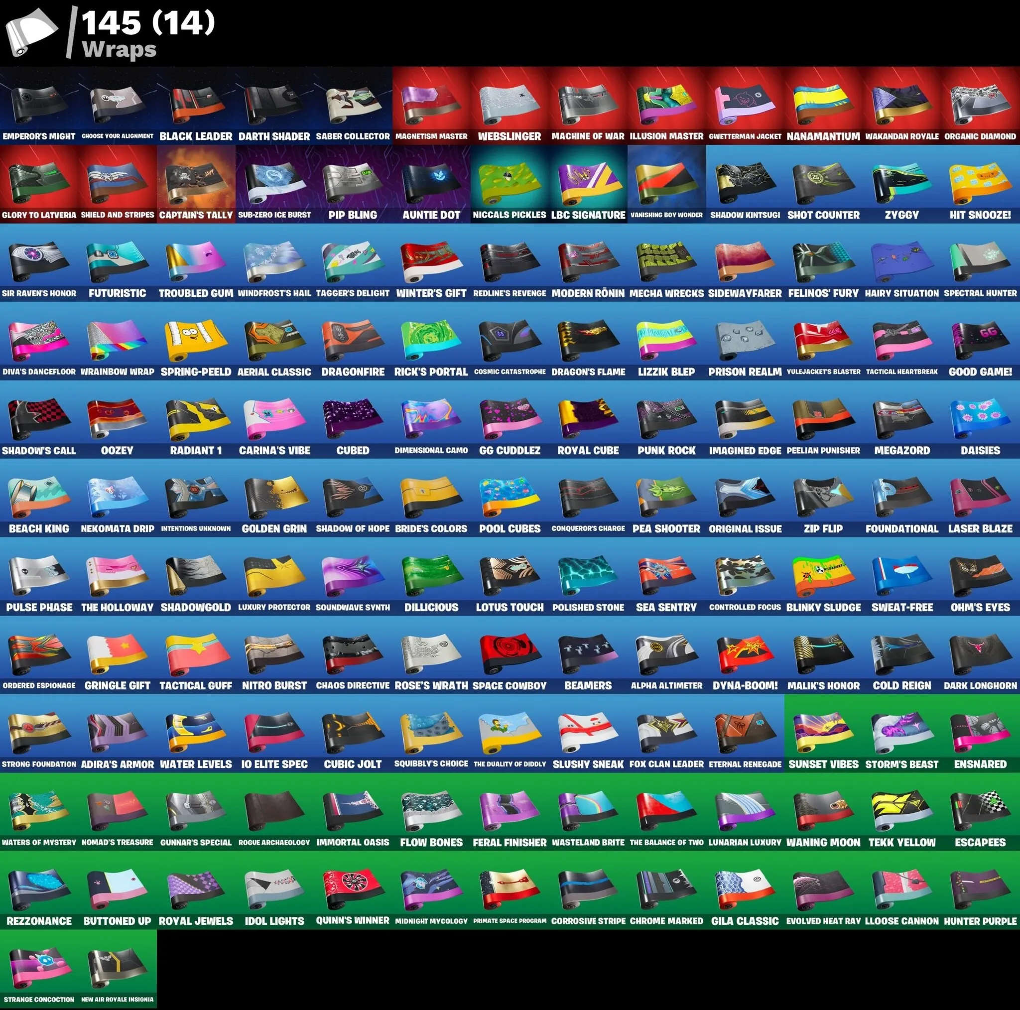 Мгновенный доступ • FN (все платформы) • 205 skins • 3300 VB • Полный доступ - irongamers.ru