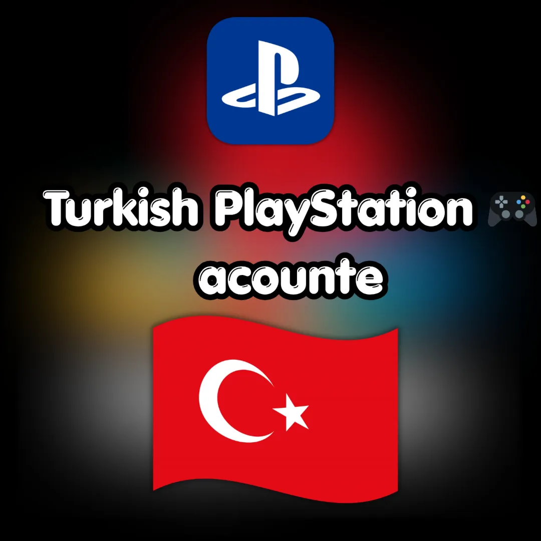 Турецкий аккаунт PlayStation PS4 PS5АВТОДОСТАВКА