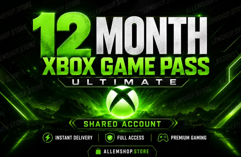 XBOX GAME PASS ULTIMATE на 12 месяцев на вашем аккаунте