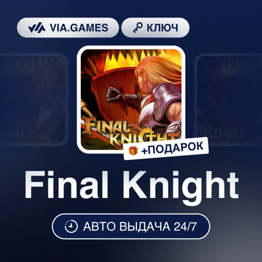 Final Knight (Steam Ключ) РФ-СНГ-МИР + ПОДАРОК