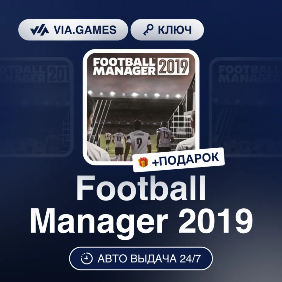 Football Manager 2019 (Steam Ключ) Европейский Союз + ПОДАРОК