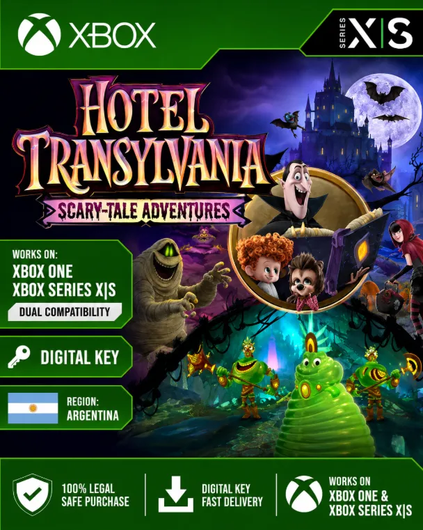 🔥 🎮 Hotel Transylvania Scary-Tale Adventures XBOX KEY🎮 