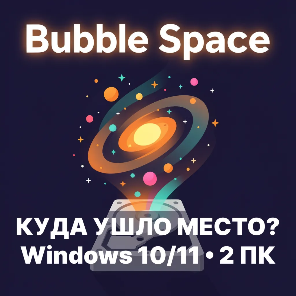 Bubble Space — визуальный анализатор дискового пространства - irongamers.ru