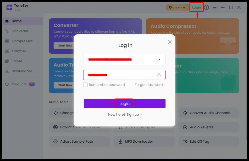 AmoyShare Tuneber All in One Audio Converter Аккаунт
