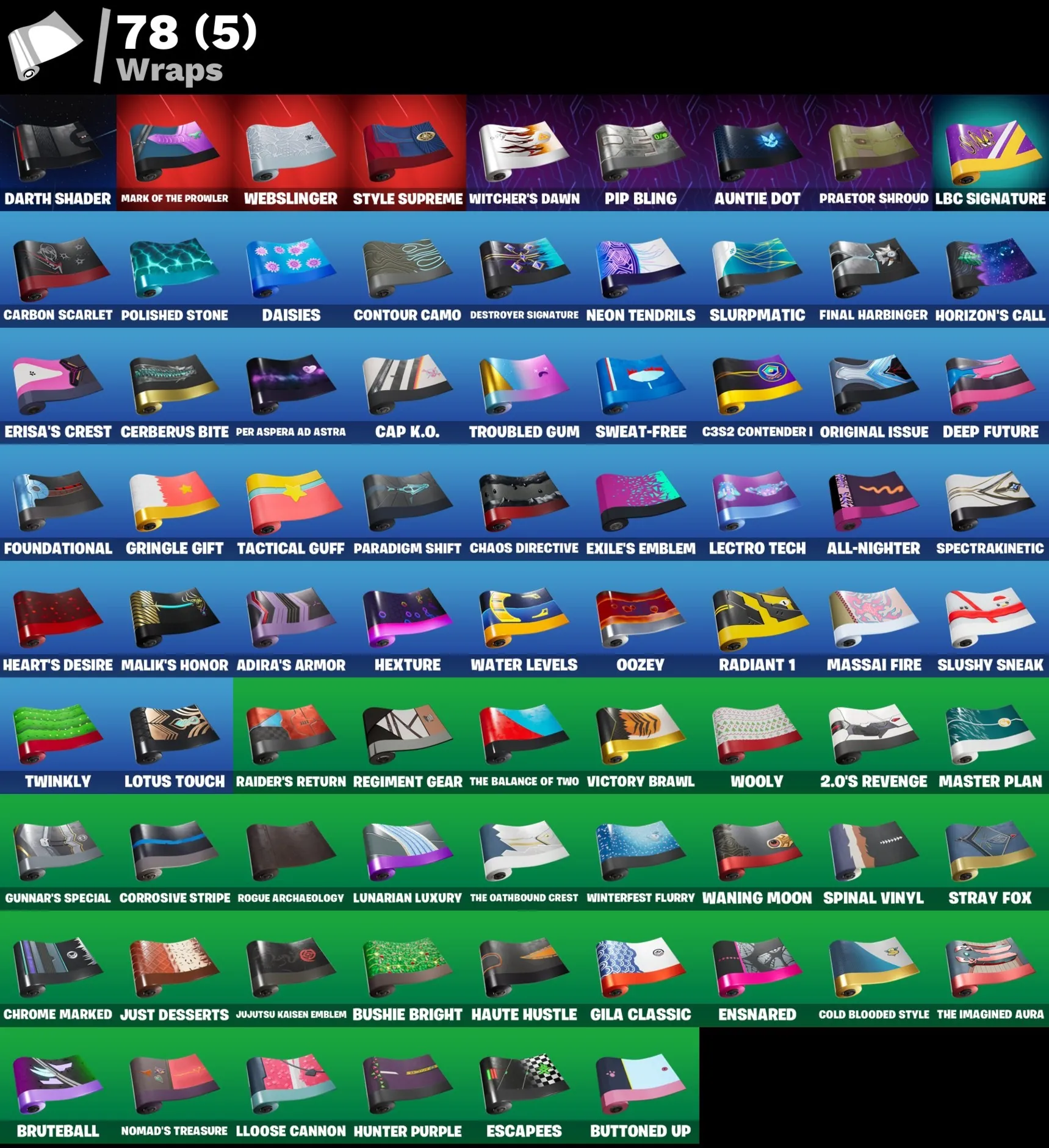 Мгновенный доступ • FN (все платформы) • 71 skins • 350 VB • Полный доступ