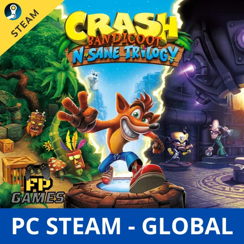 CRASH BANDICOOT N SANE TRILOGY | PC STEAM GLOBAL | Мгновенная доставка - irongamers.ru