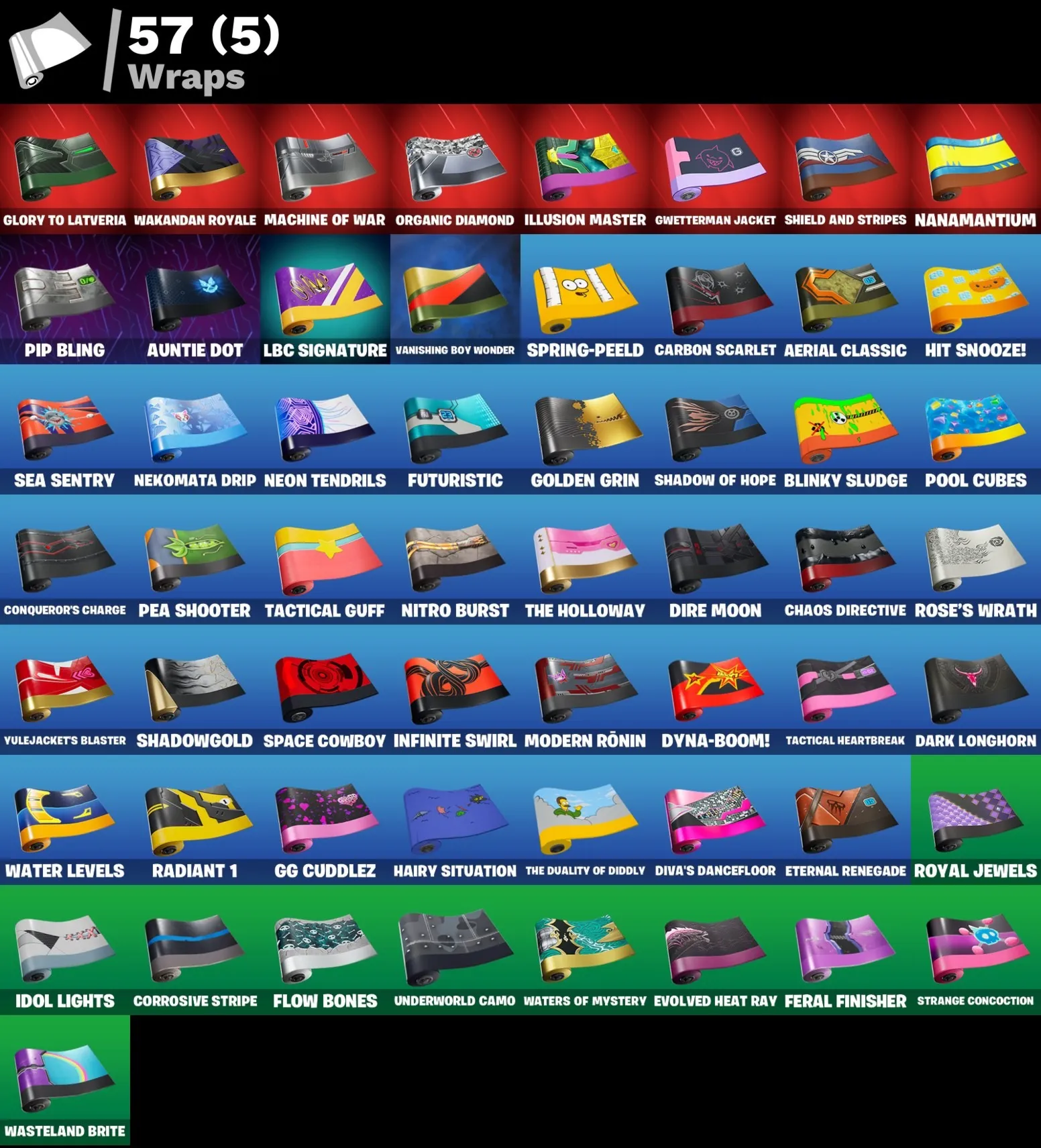 Мгновенный доступ • FN (все платформы) • 76 skins • 450 VB • Полный доступ