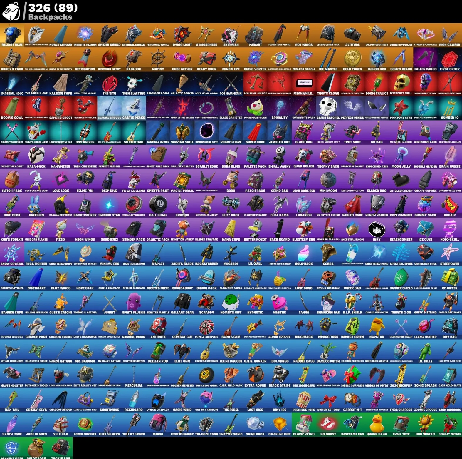 Мгновенный доступ • FN (все платформы) • 302 skins • OG STW • 1450 VB• Полный доступ