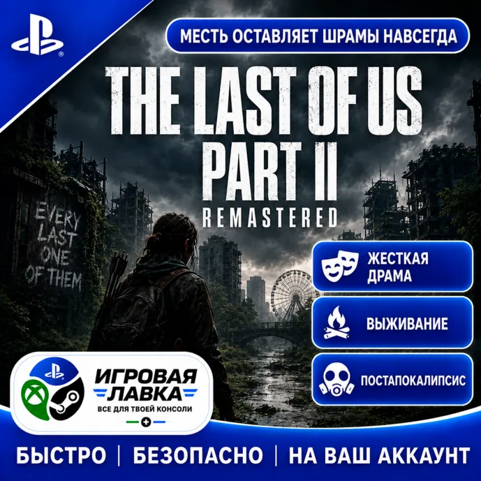 The Last of Us Part II Remastered | Playstation | PS5 | Турция | Украина | Индия - irongamers.ru