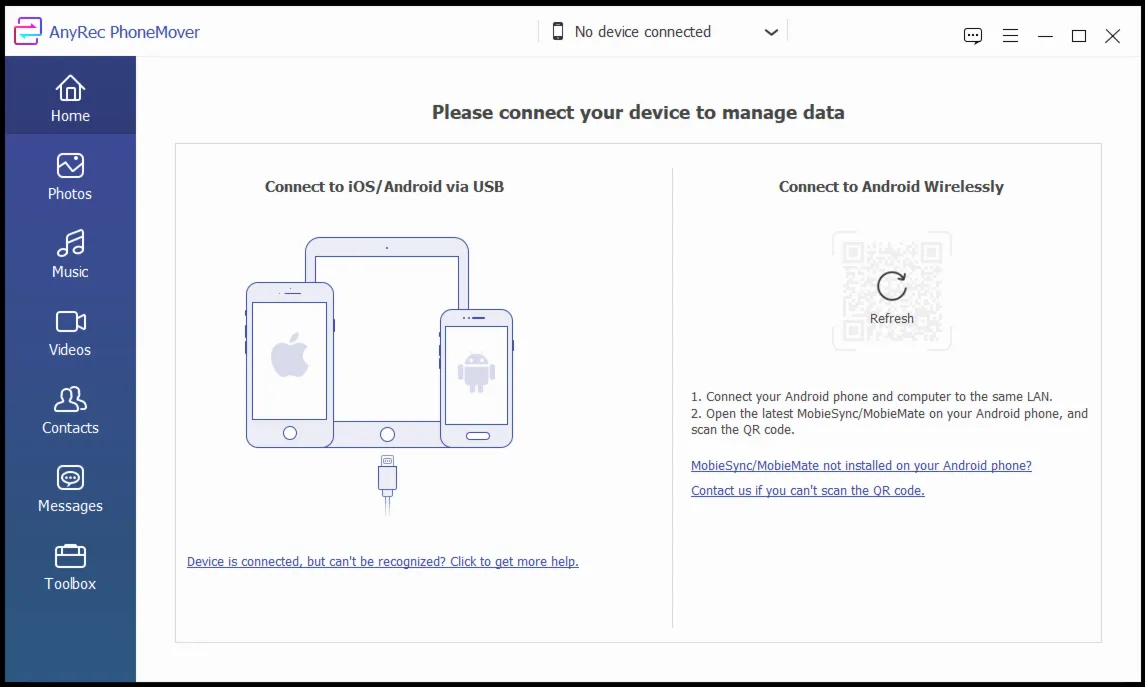 AnyRec PhoneMover Лицензионный ключ на 1 год