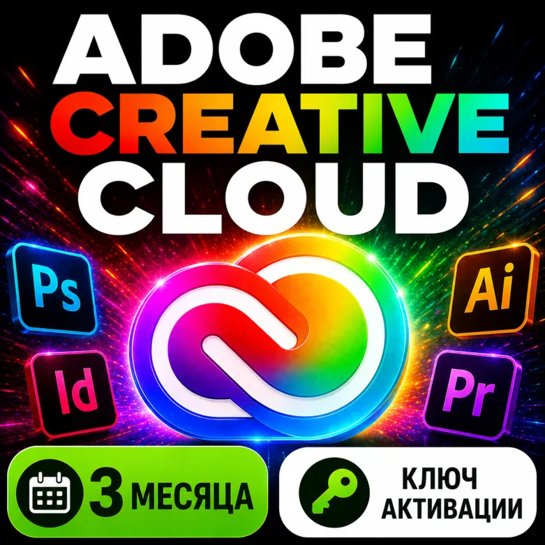 Активация ключа Adobe Creative Cloud на 3 месяц - irongamers.ru