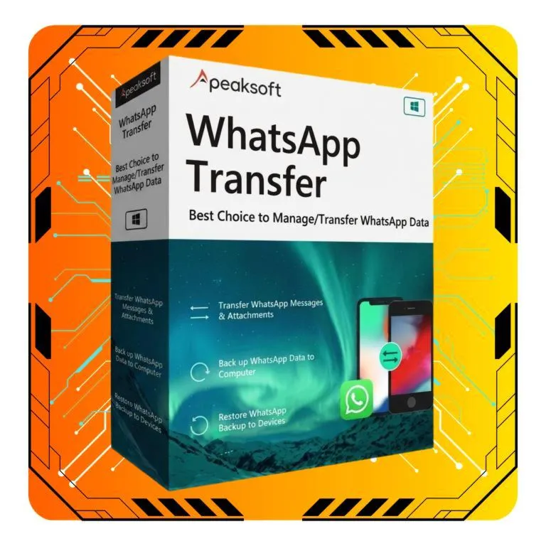 Apeaksoft WhatsApp Transfer Код регистрации на 1 год - irongamers.ru