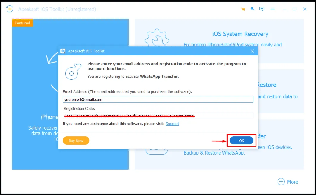 Apeaksoft WhatsApp Transfer Код регистрации на 1 год - irongamers.ru