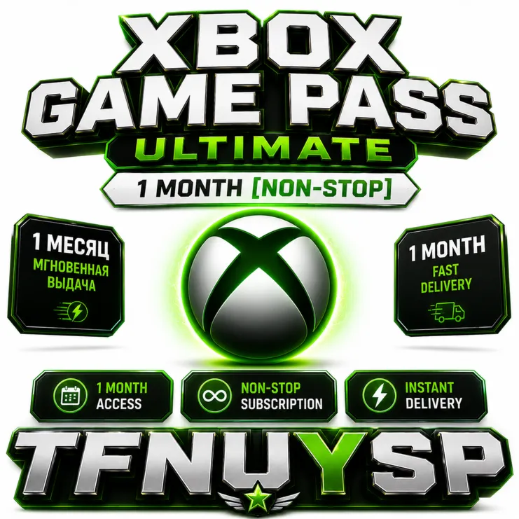 ⭐ 1 МЕСЯЦ [БЕЗ ПРЕРЫВОВ] XBOX GAME PASS ULTIMATE ⭐ - irongamers.ru