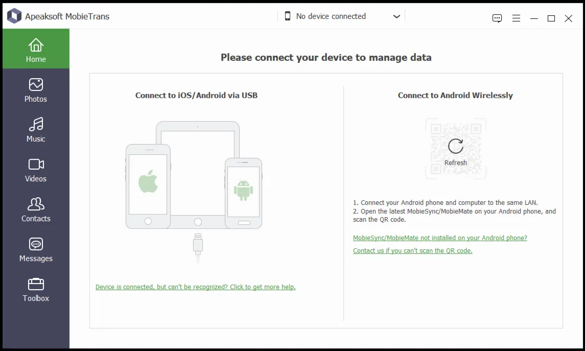 Apeaksoft MobieTrans Лицензионный ключ на 1 год