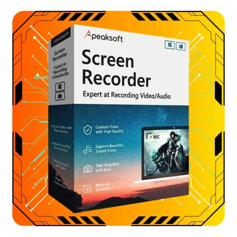 Apeaksoft Screen Recorder Код регистрации на 1 год