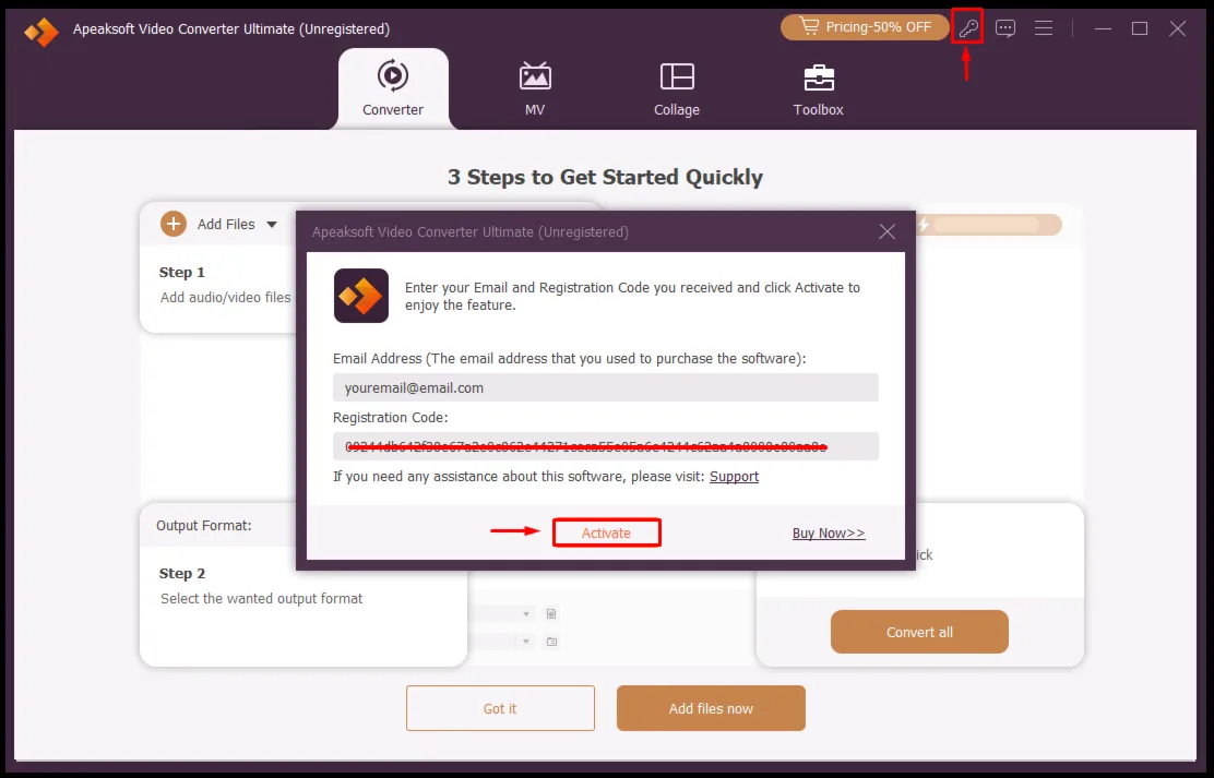 Apeaksoft Video Converter Ultimate Код регистрации на 1 год