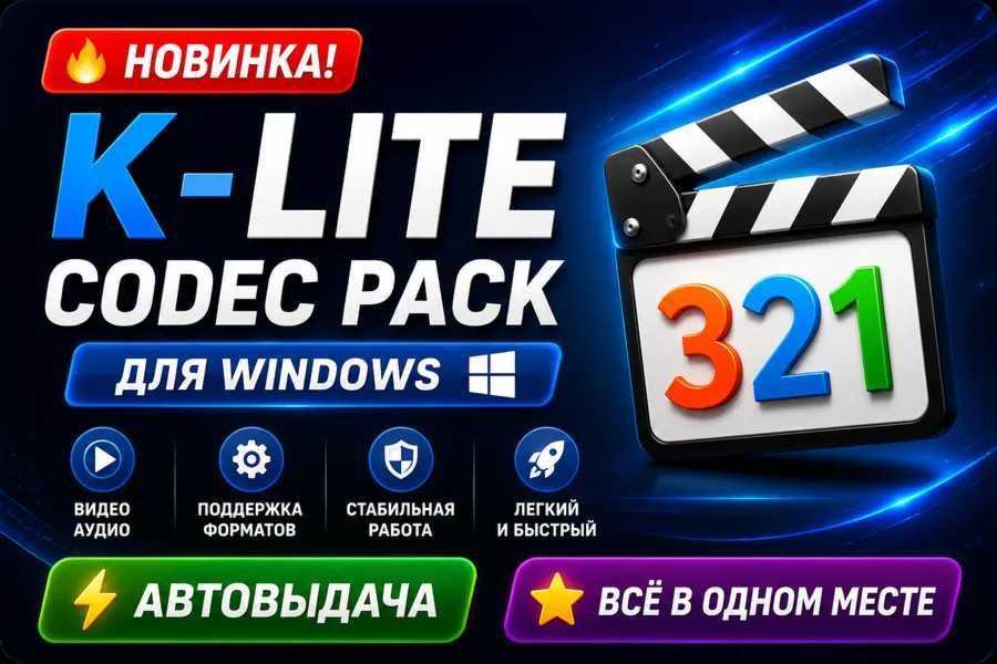 🎬 K-Lite Codec Pack 2026 | Все кодеки для Windows