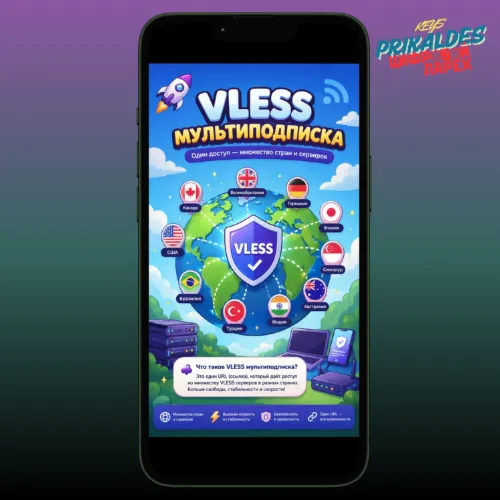 Мультиподписка 3 месяца Vless