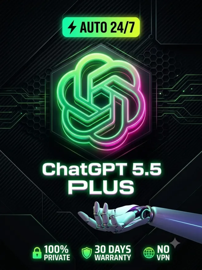 ChatGPT Plus 30 Дней | Личный Аккаунт | Авто Выдача | Полная Гарантия - irongamers.ru