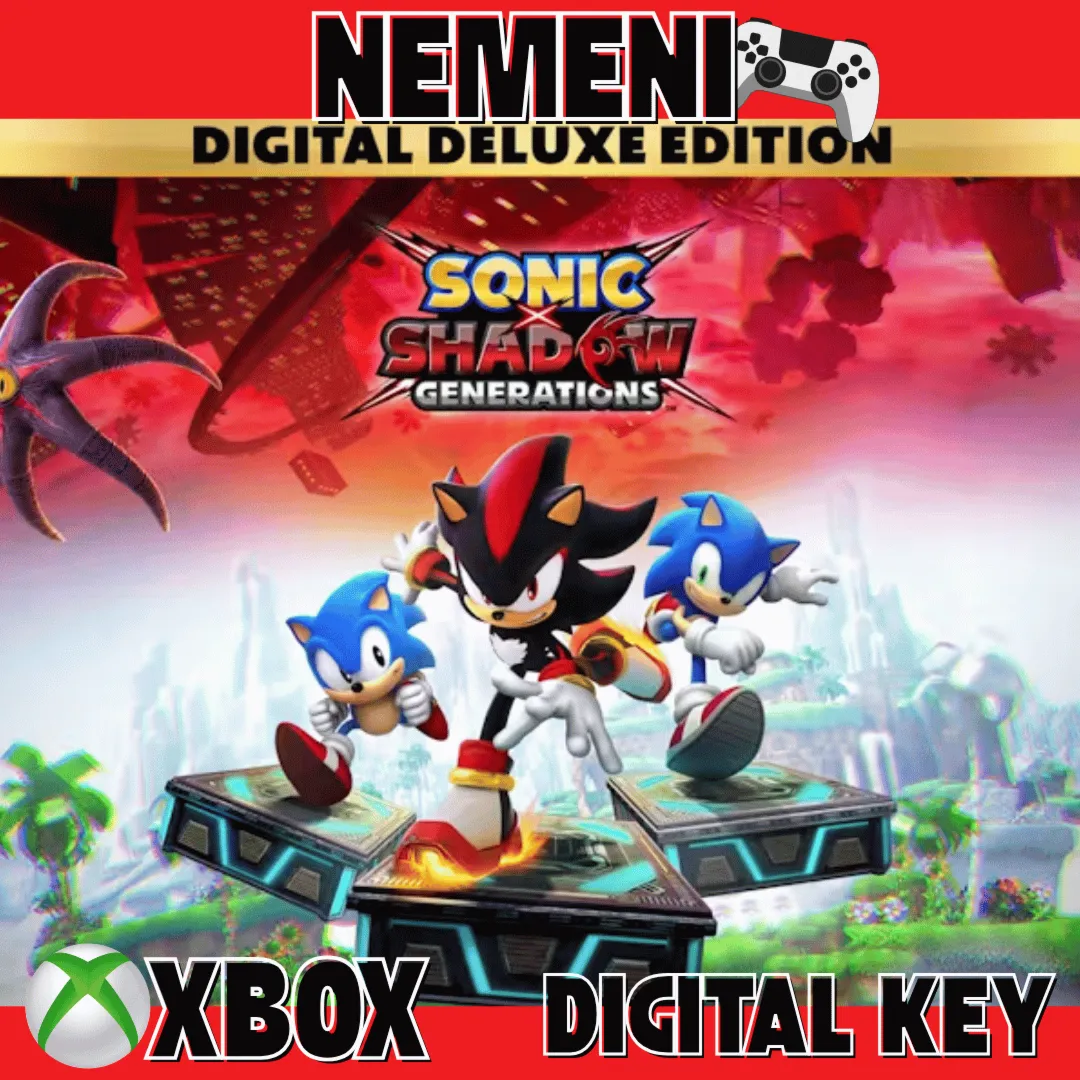 SONIC X SHADOW GENERATIONS Digital Deluxe XBOX X/S КЛЮЧ - irongamers.ru