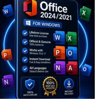 Office 2024/2021 для Windows/macOS | Партнер Microsoft | Купить лицензионный ключ