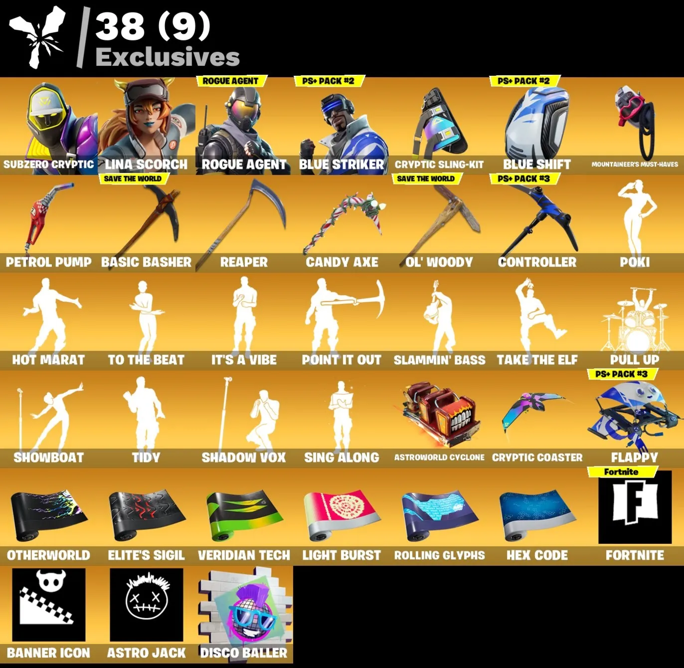 Мгновенный доступ • FN (все платформы) • 241 skins • 300 VB• Полный доступ