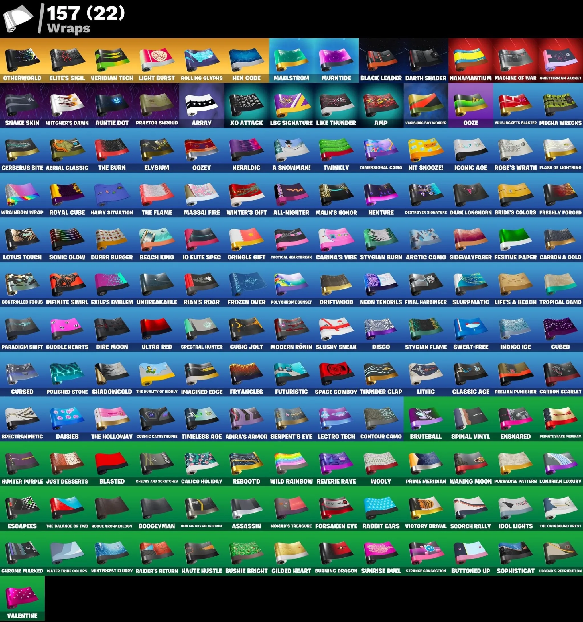 Мгновенный доступ • FN (все платформы) • 241 skins • 300 VB• Полный доступ
