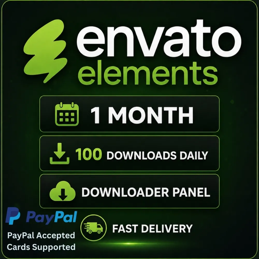 Envato Elements Панель загрузчика / 1 месяц / 100 загрузок ежедневно / Авто - irongamers.ru