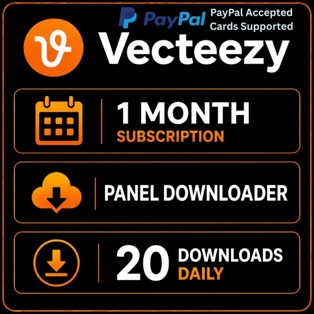 Панель загрузки Vecteezy – доступ на 1 месяц – 20 загрузок в день – авто