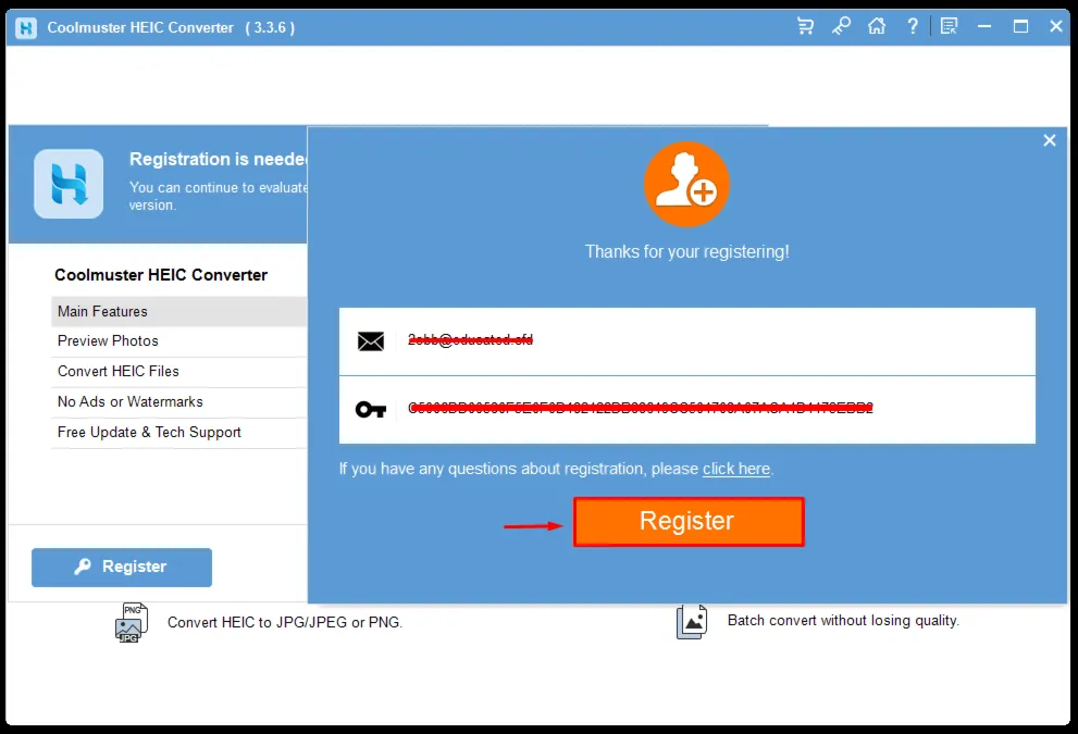 Coolmuster HEIC Converter Аккаунт