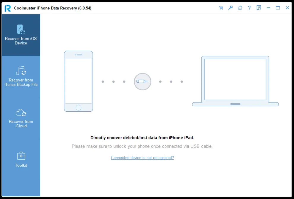 Coolmuster iPhone Data Recovery Аккаунт