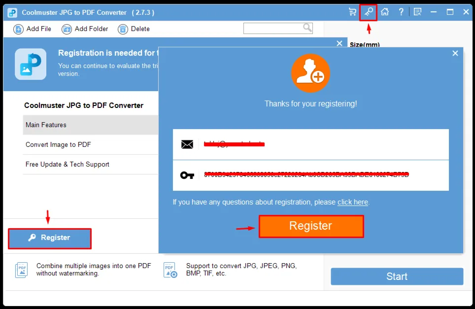 Coolmuster JPG to PDF Converter Аккаунт
