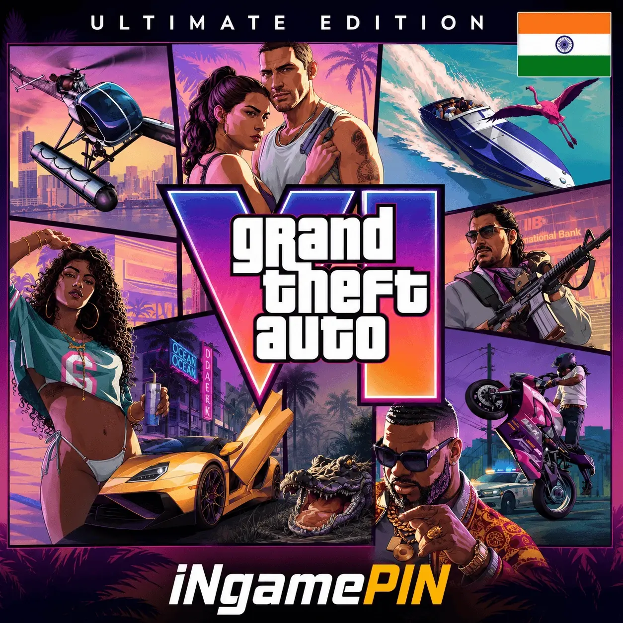 Grand Theft Auto VI (GTA 6) PS5 India | Official PSN Pre-Order | Account Activation