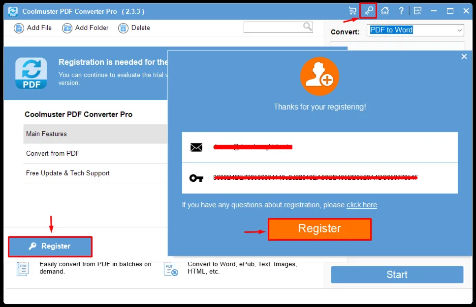 Coolmuster PDF Converter Pro Аккаунт