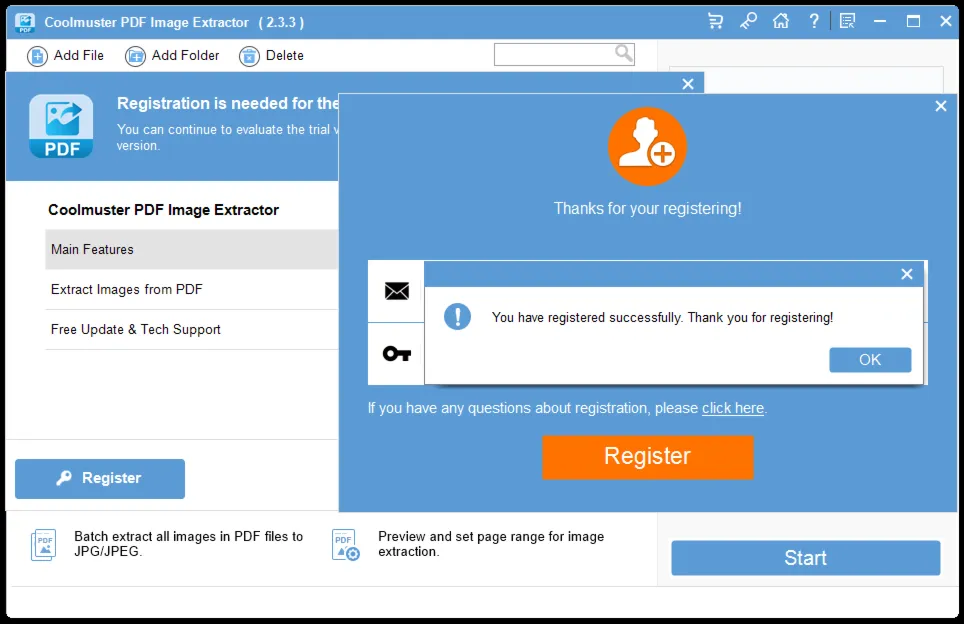 Coolmuster PDF Image Extractor Аккаунт