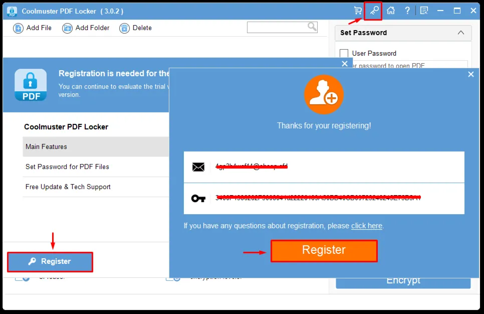 Coolmuster PDF Locker Аккаунт