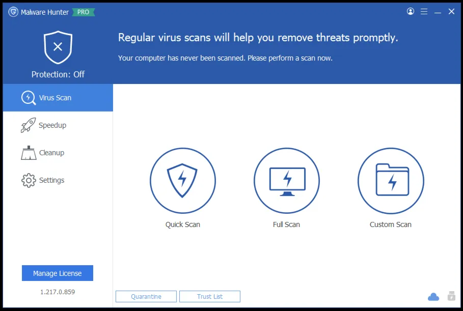 Glarysoft Malware Hunter Pro