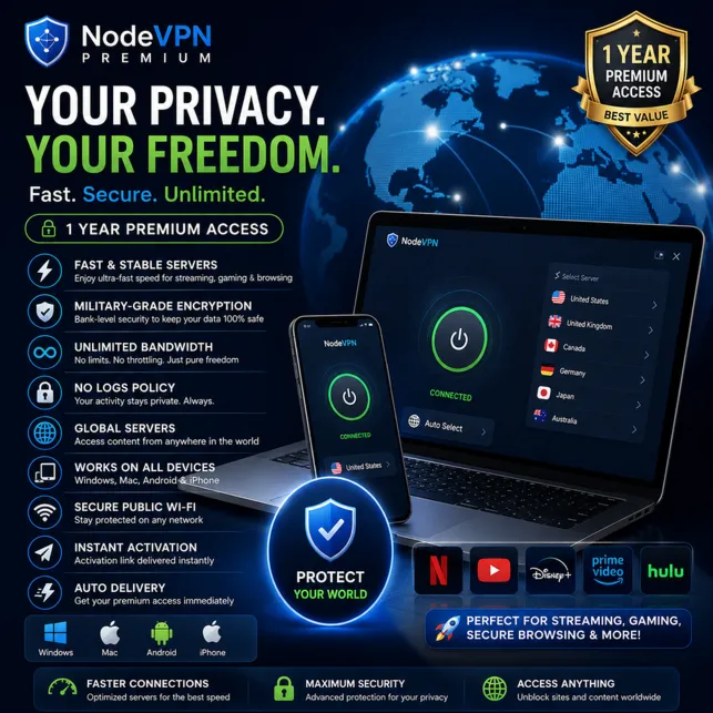 Node VPN Premium — 3 mois d’Internet sans limites ! - irongamers.ru