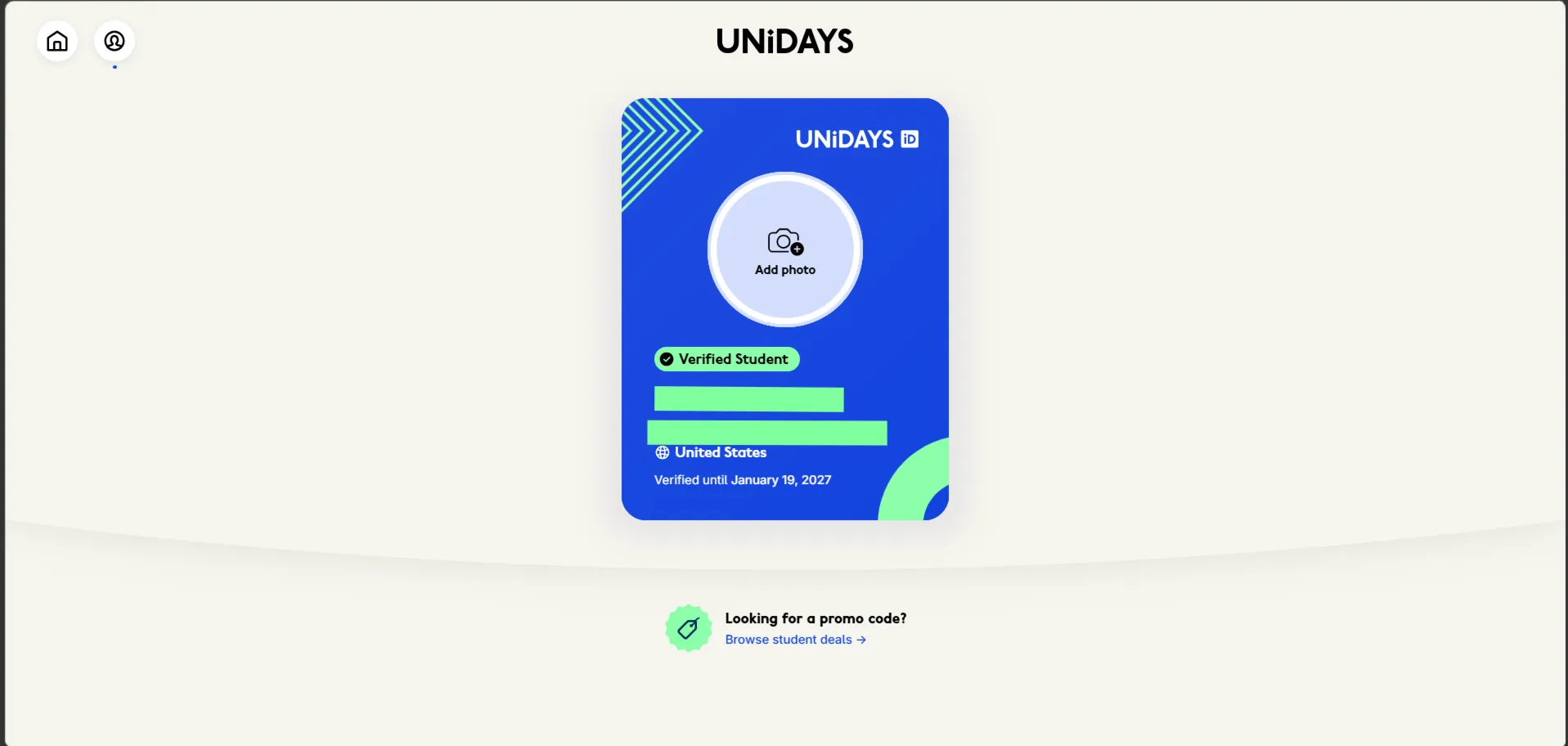 UNiDAYS US Account – 1-Year