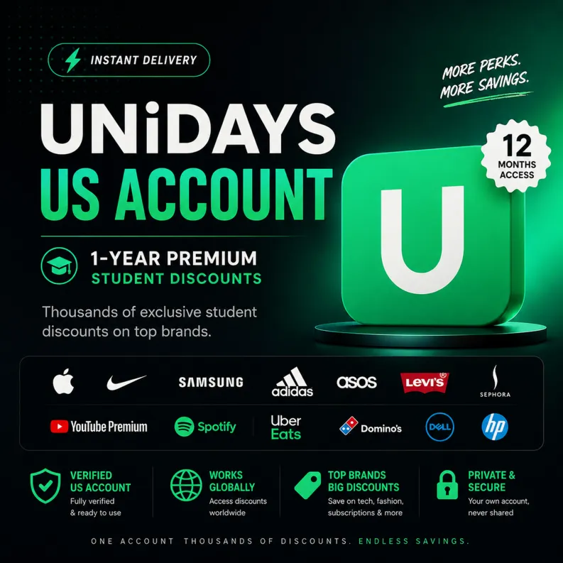 UNiDAYS US Account – 1-Year