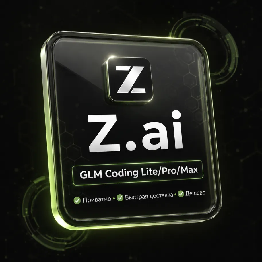 [Автоматический режим 24/7] Z.AI | Подписка GLM Coding Lite/Pro/Max 1-12 месяцев - irongamers.ru