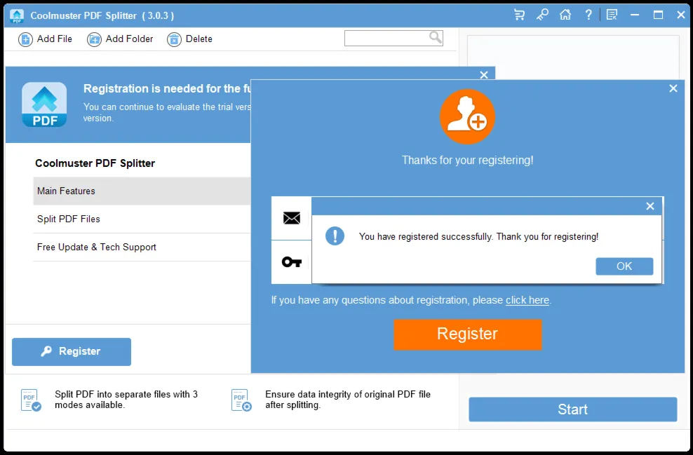 Coolmuster PDF Splitter Аккаунт