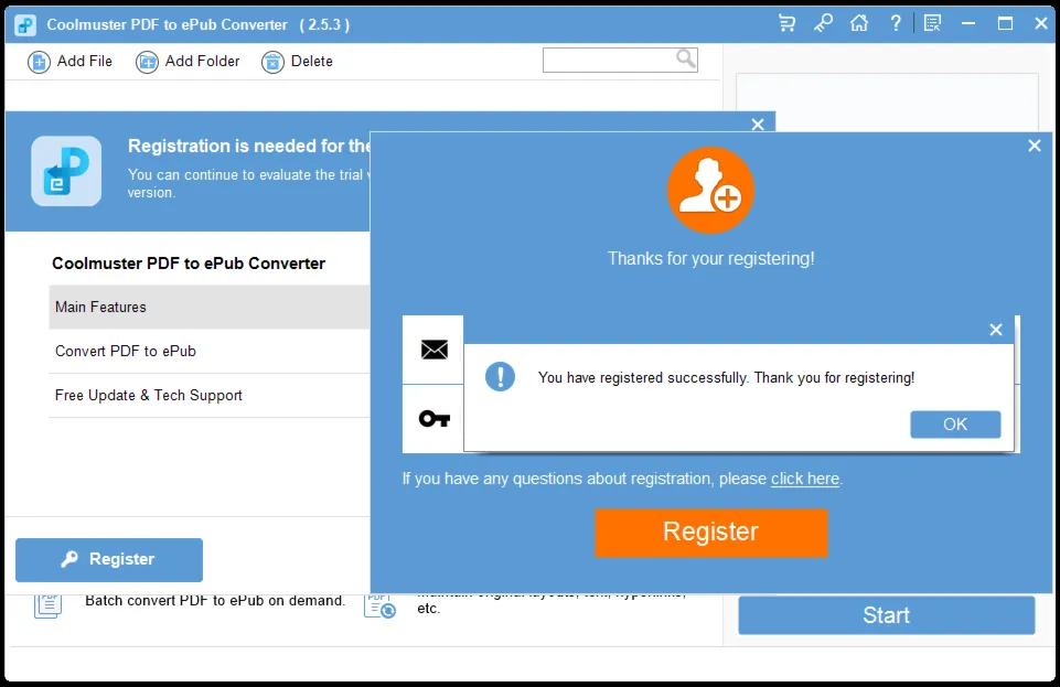 Coolmuster PDF to ePub Converter Аккаунт