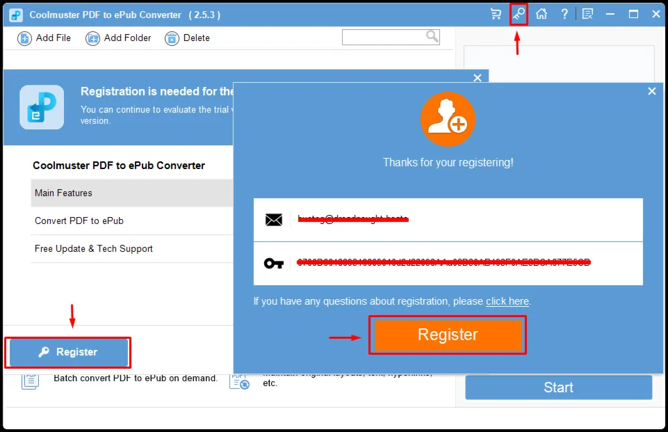 Coolmuster PDF to ePub Converter Аккаунт