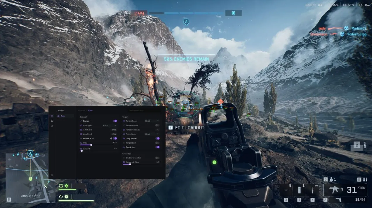 Купить Ancient для Battlefield 6 | Приватный чит Aim + ESP + Skeleton [24 hours] - irongamers.ru