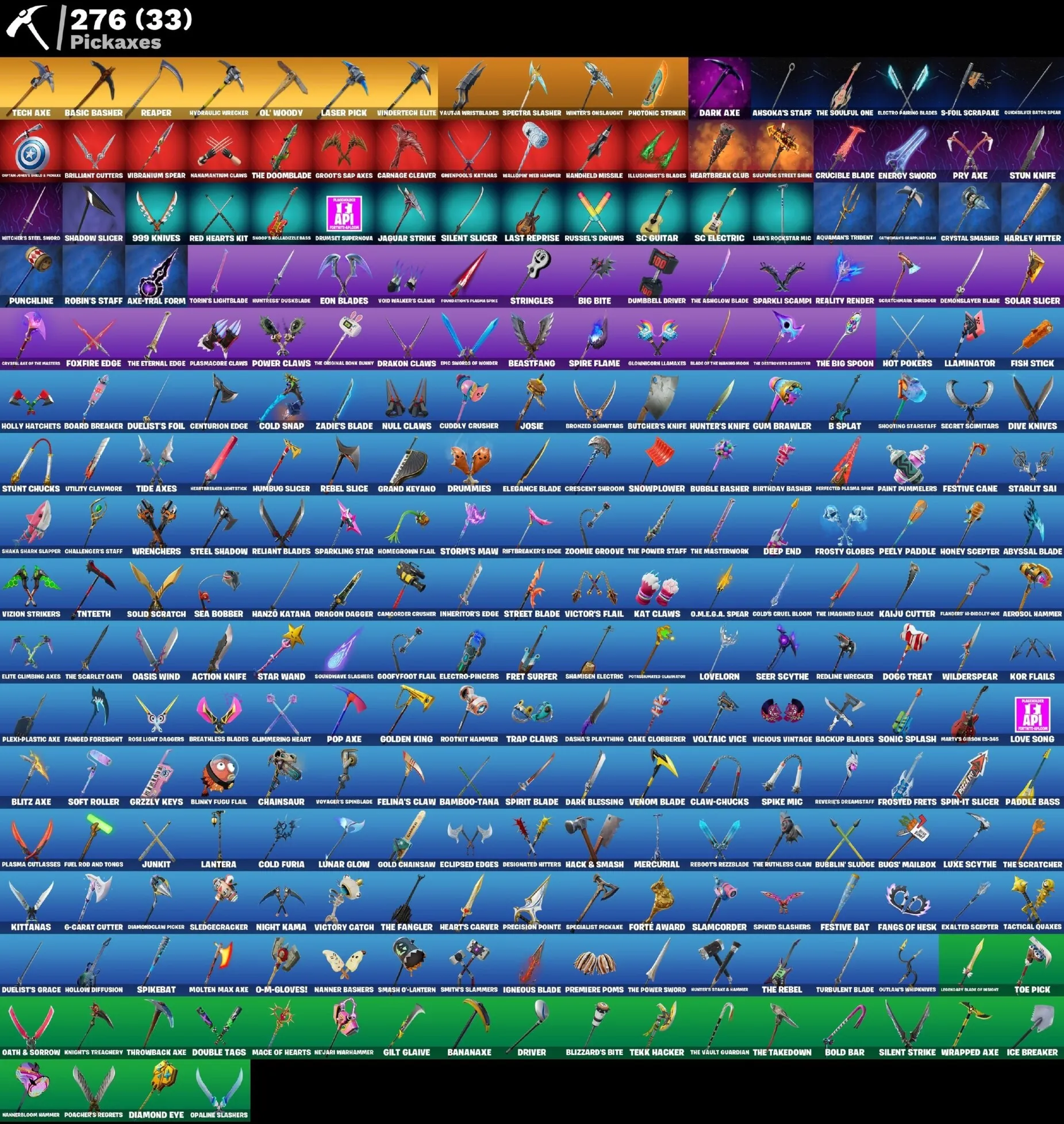 Мгновенный доступ • FN (все платформы) • 221 skins • Gold Midas • Полный доступ