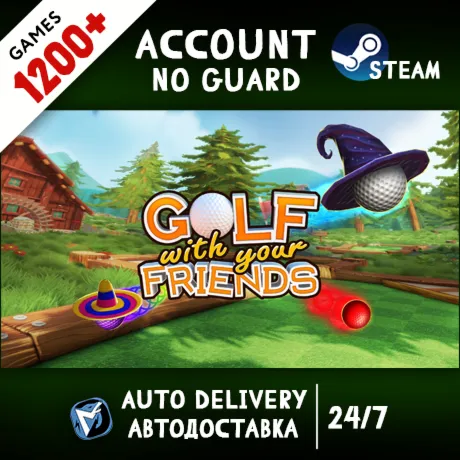 Golf With Your Friends + 1200 ИГР STEAM АККАУНТ - irongamers.ru