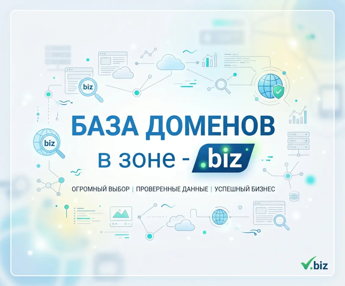 База доменов в зоне - biz 2026  ( Август )
