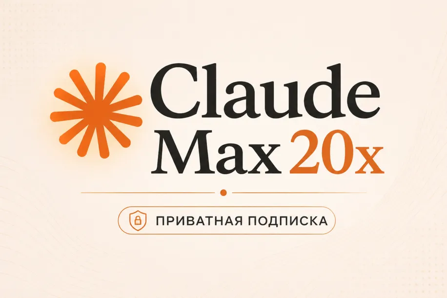 Claude Max 20× Приватный — 7 дней - irongamers.ru